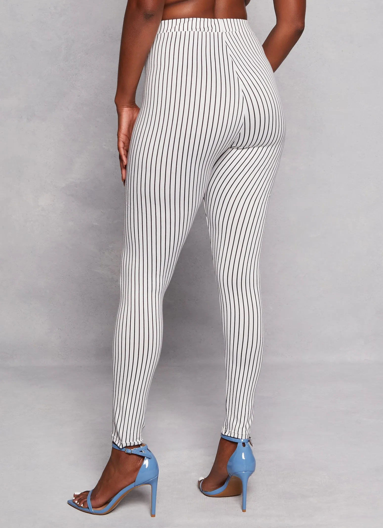 82 Pinstripe High Waist Leggings