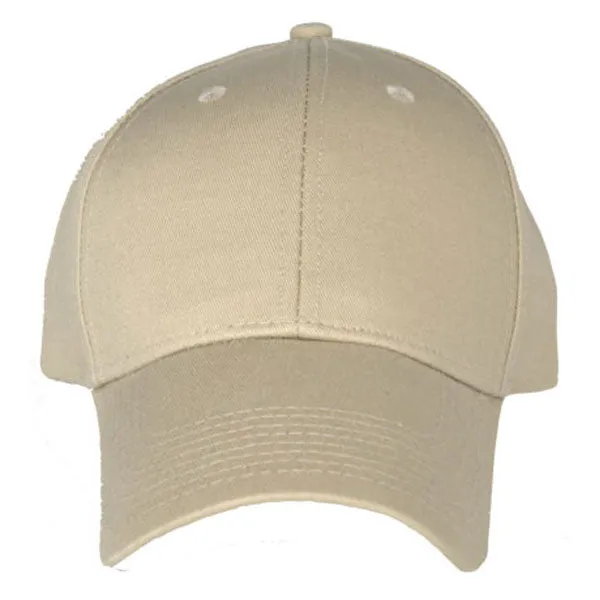 AHEAD Khaki Structured Solid Cap