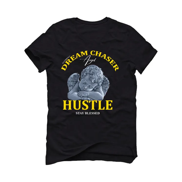 Air Jordan 4 "Thunder"| Illcurrency Black T-Shirt (Dream Chaser Angel)