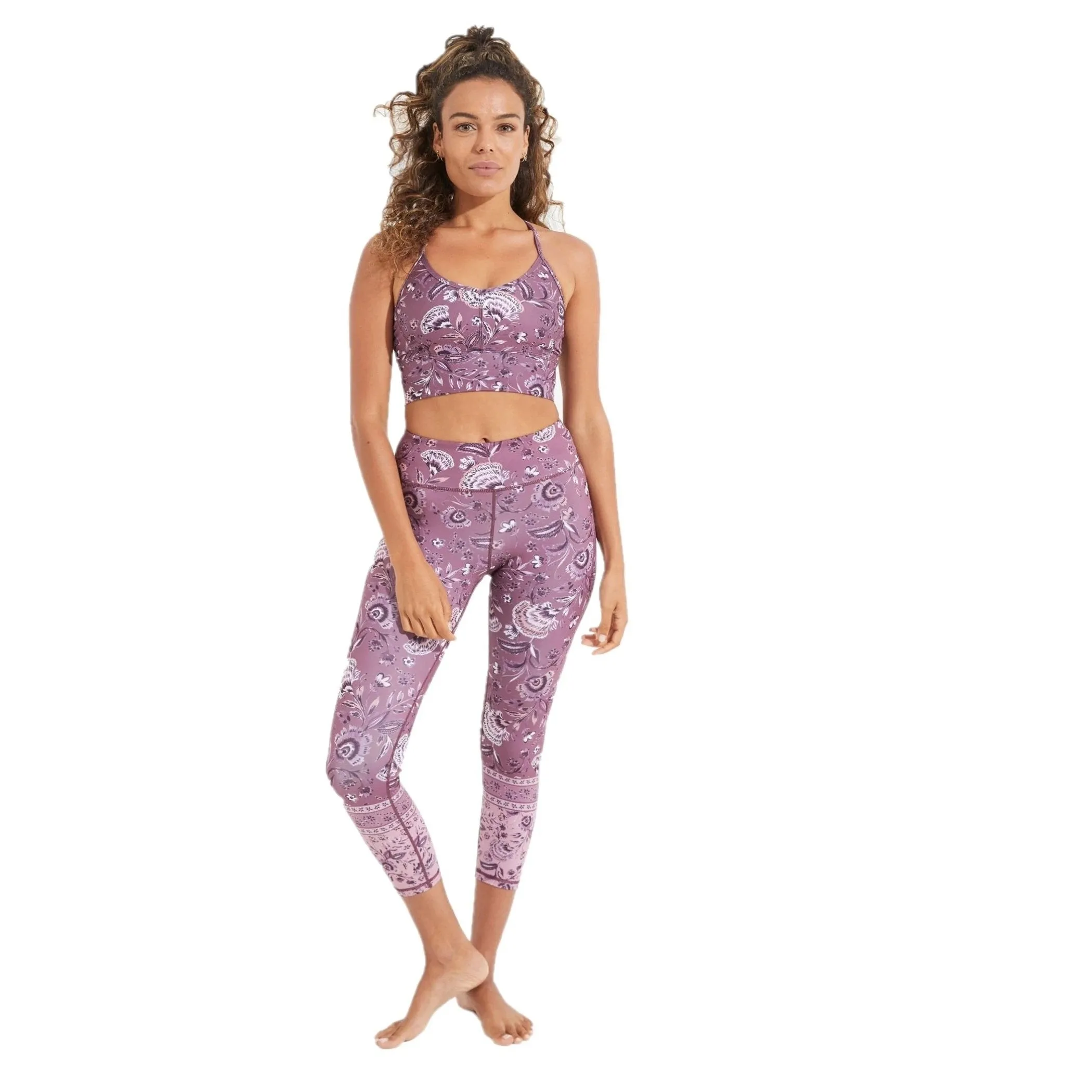 AMARA RECYCLED HIGH WAIST PRINTED LEGGING