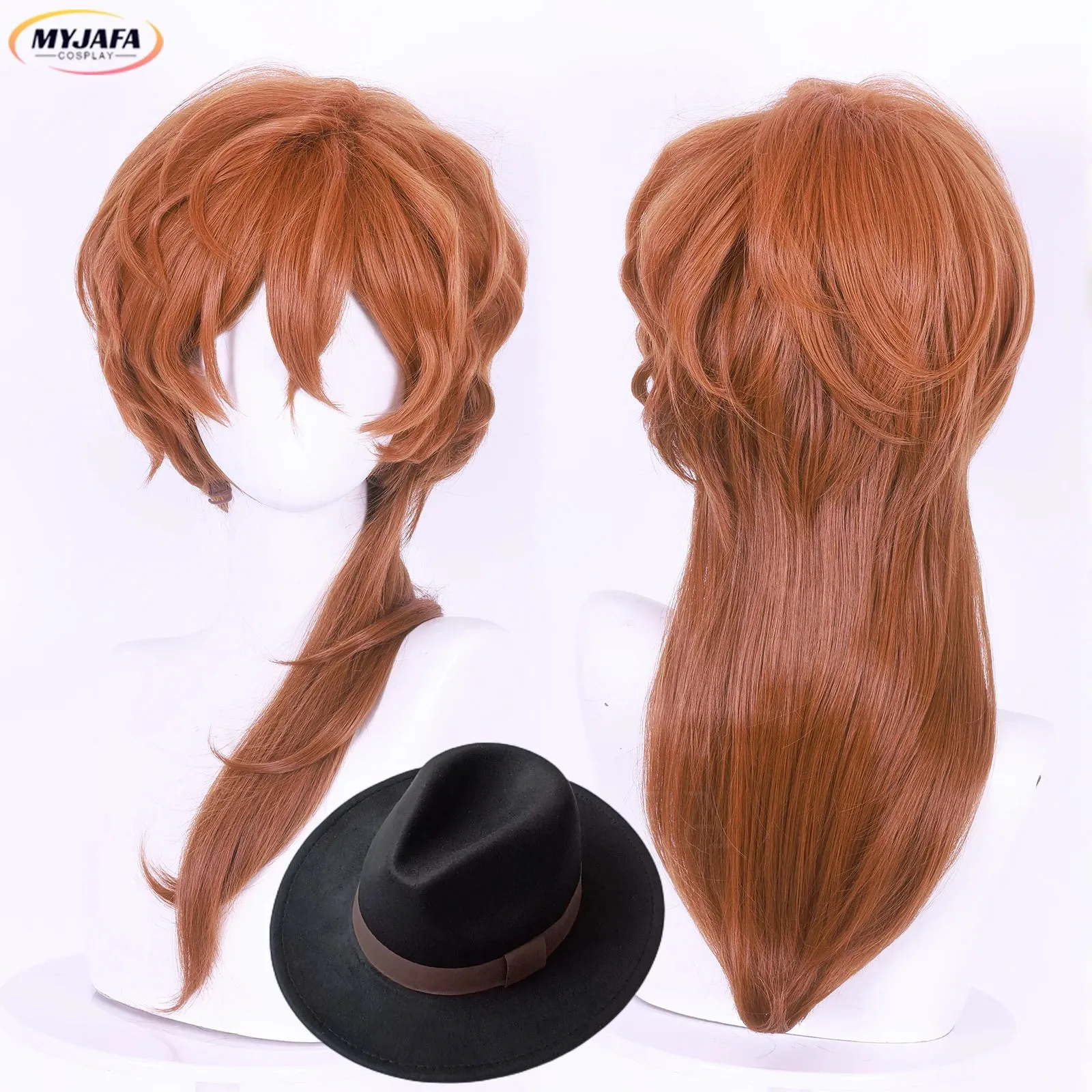 Anime Chuya Nakahara Cosplay Wig High Quality Heat Resistant Synthetic Hair Wig   Wig Cap