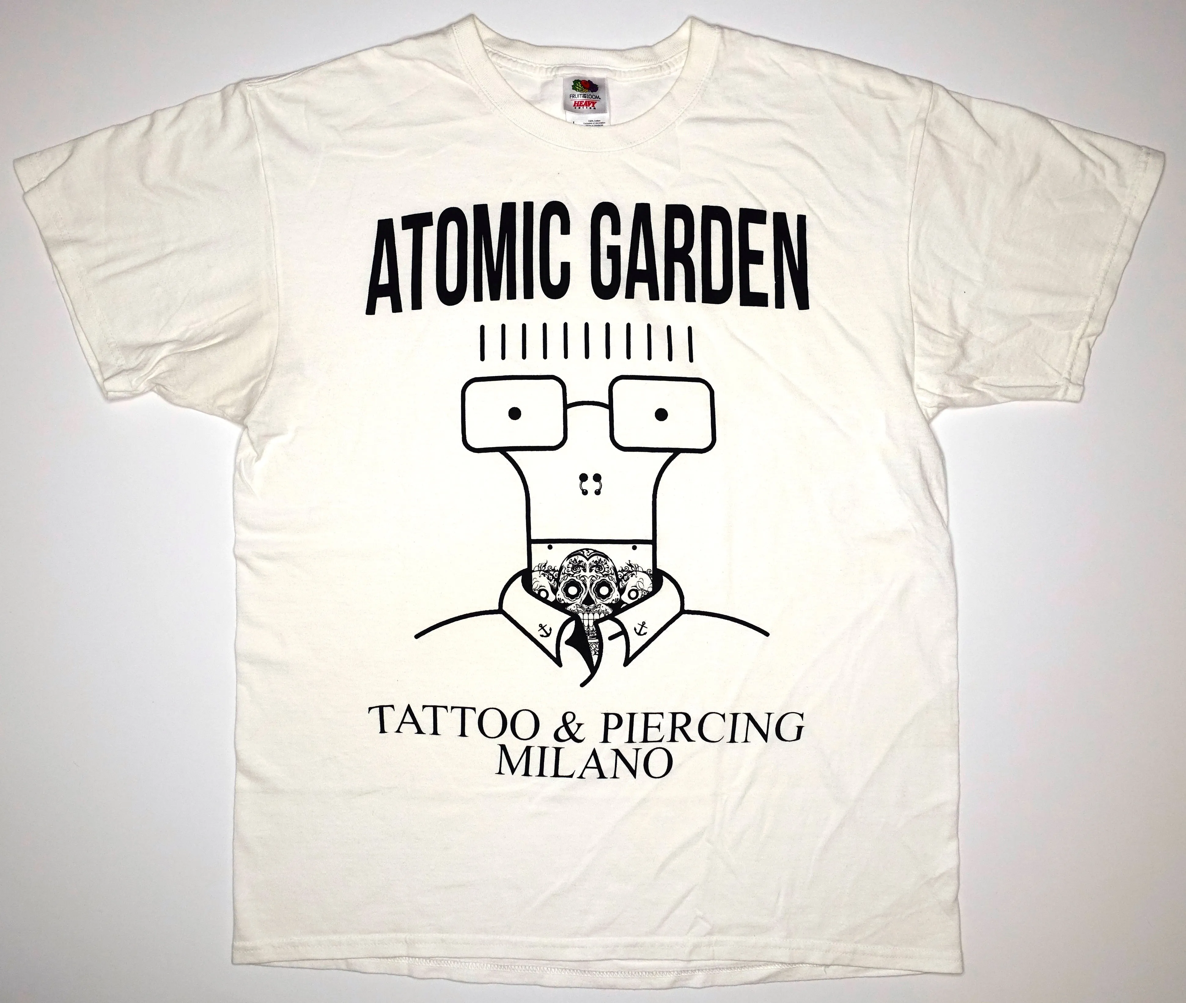 Atomic Garden - (Some Tattoo / Piercing Shop in Milano) Shirt Size Large