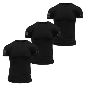 Basic T-Shirts - Black - 3 Pack