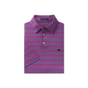 Bermuda Performance Polo - Naples Stripe