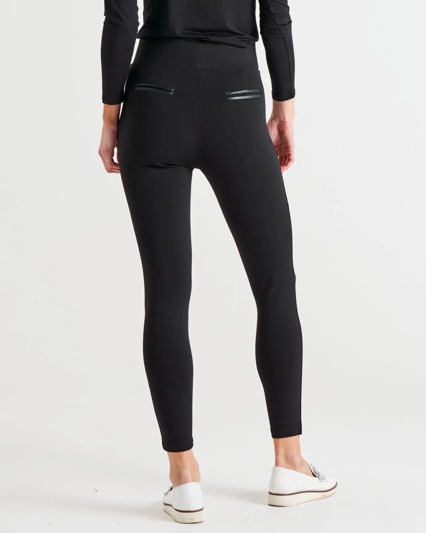 Betty Basics Gwen Ponte Legging - Black