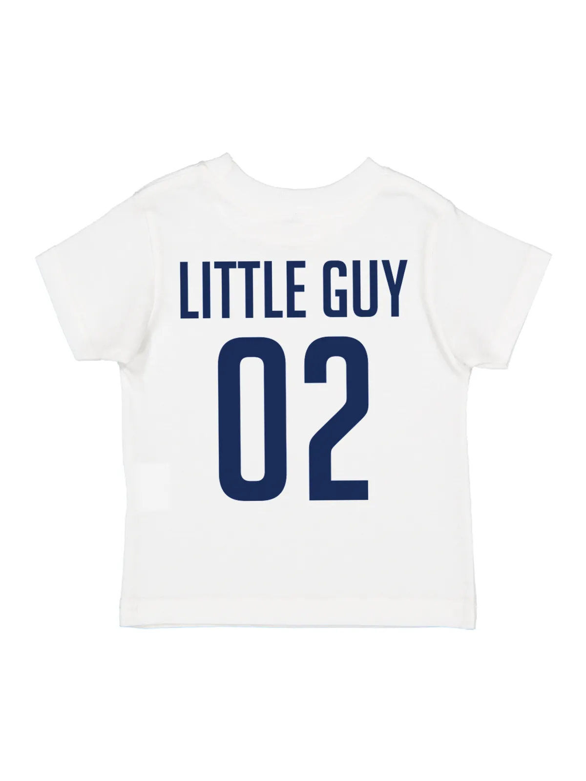 Big Guy   Little Guy Matching Shirts - Navy and White