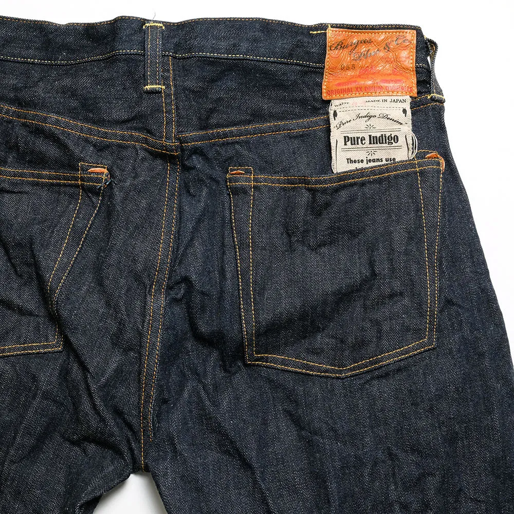 BURGUS PLUS - Natural Indigo Selvedge Jeans - 1955 Model - Lot.955-XX-02