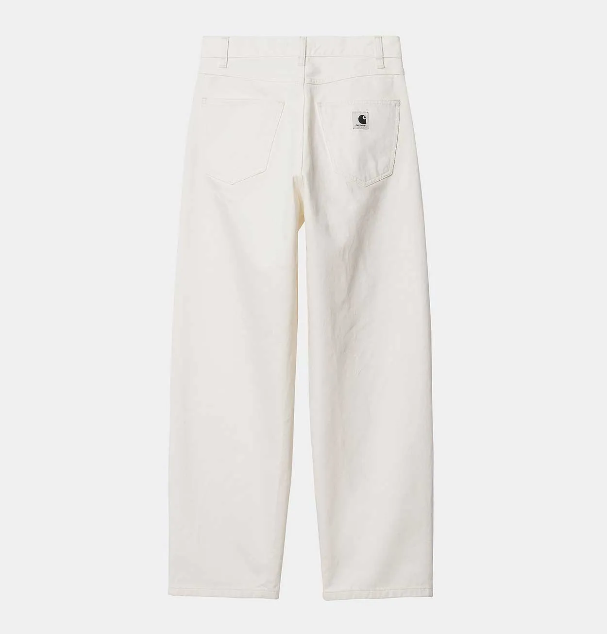 Carhartt WIP Women's Brandon Pant in White Rinsed