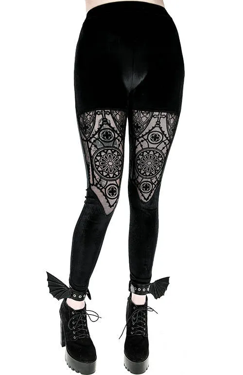 Cathedral Window Leggings