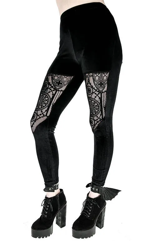 Cathedral Window Leggings