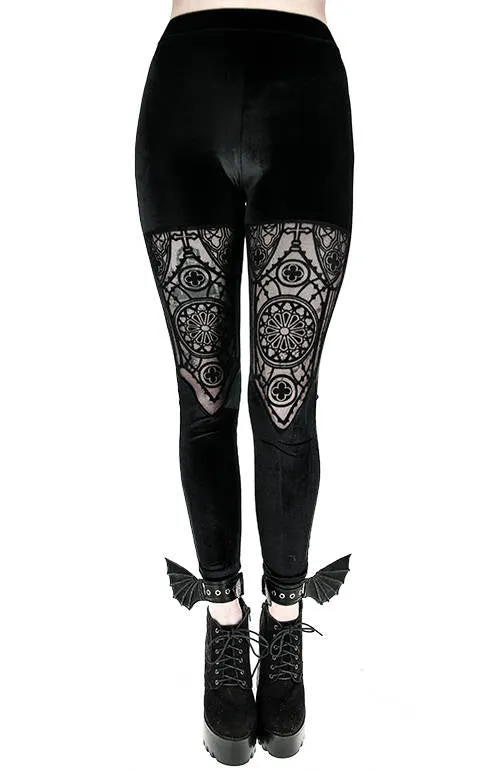 Cathedral Window Leggings