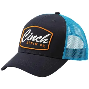 Cinch Men's Denim Snap Back Cap