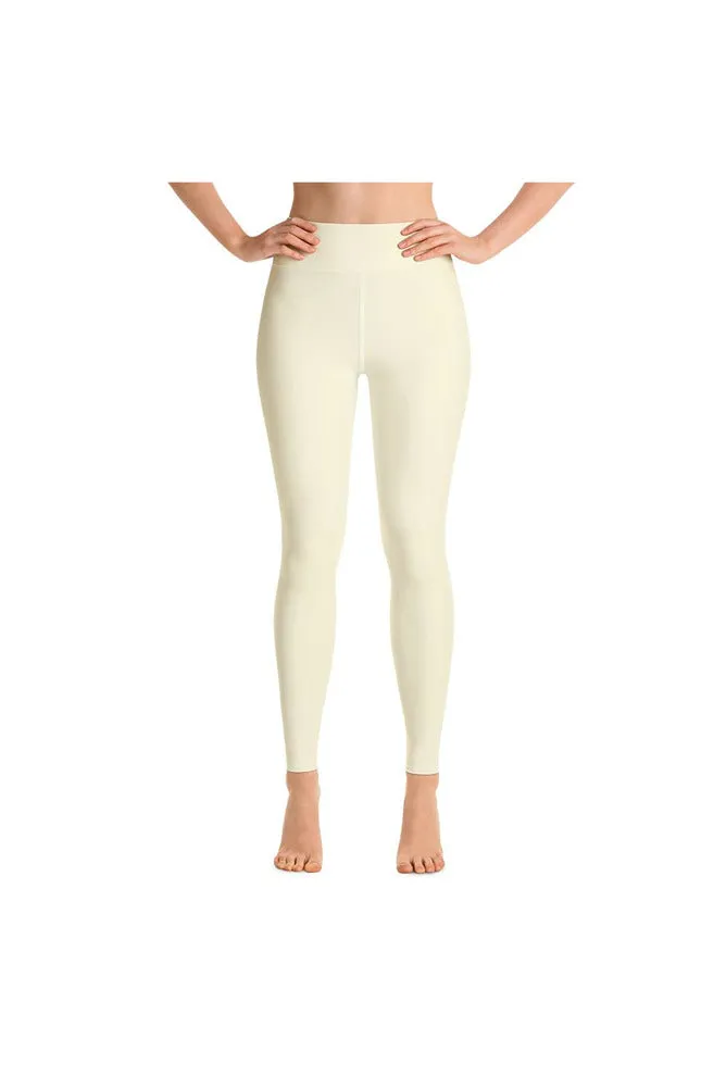 Cream Yoga Leggings