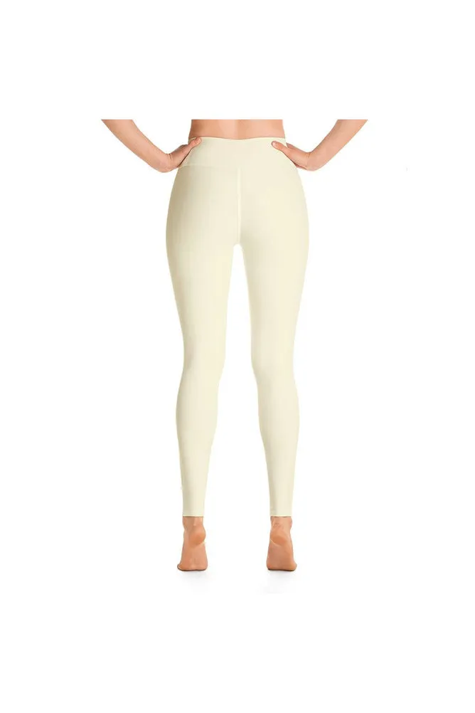 Cream Yoga Leggings