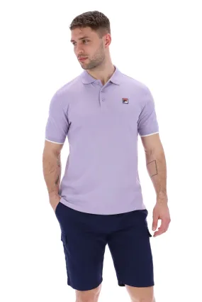 Custom Two Button Tipped Rib Basic Polo