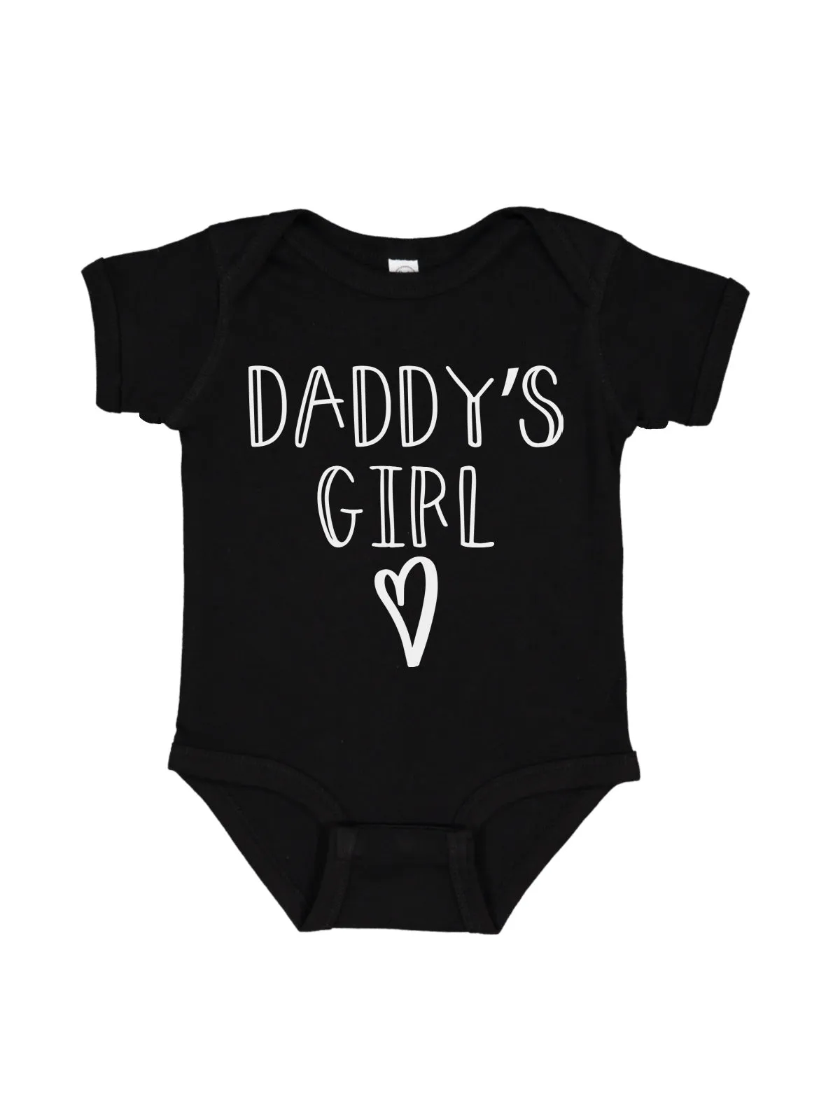 Daddy's Girl Matching Shirts- Black