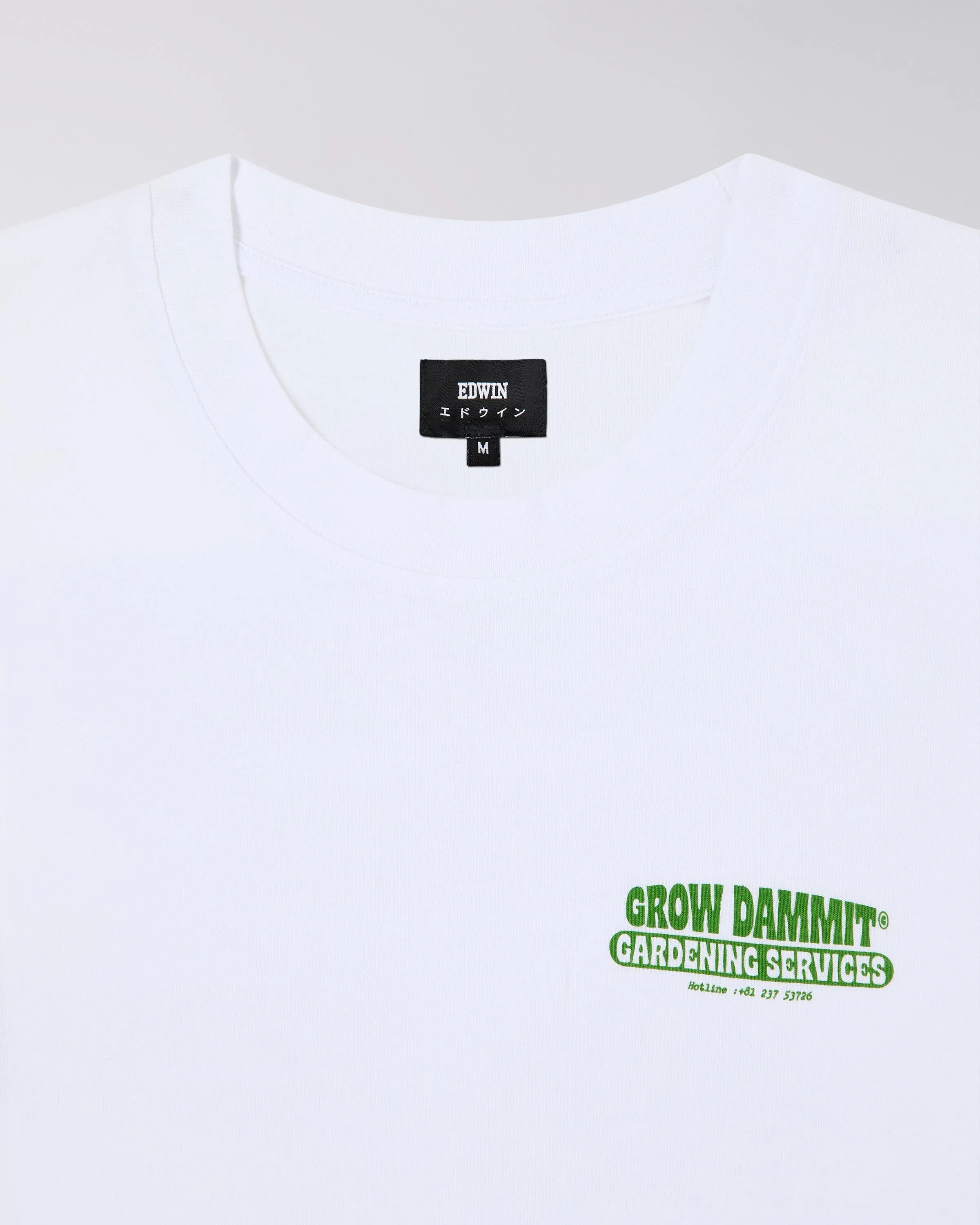 EDWIN Gardening Services T-Shirt White