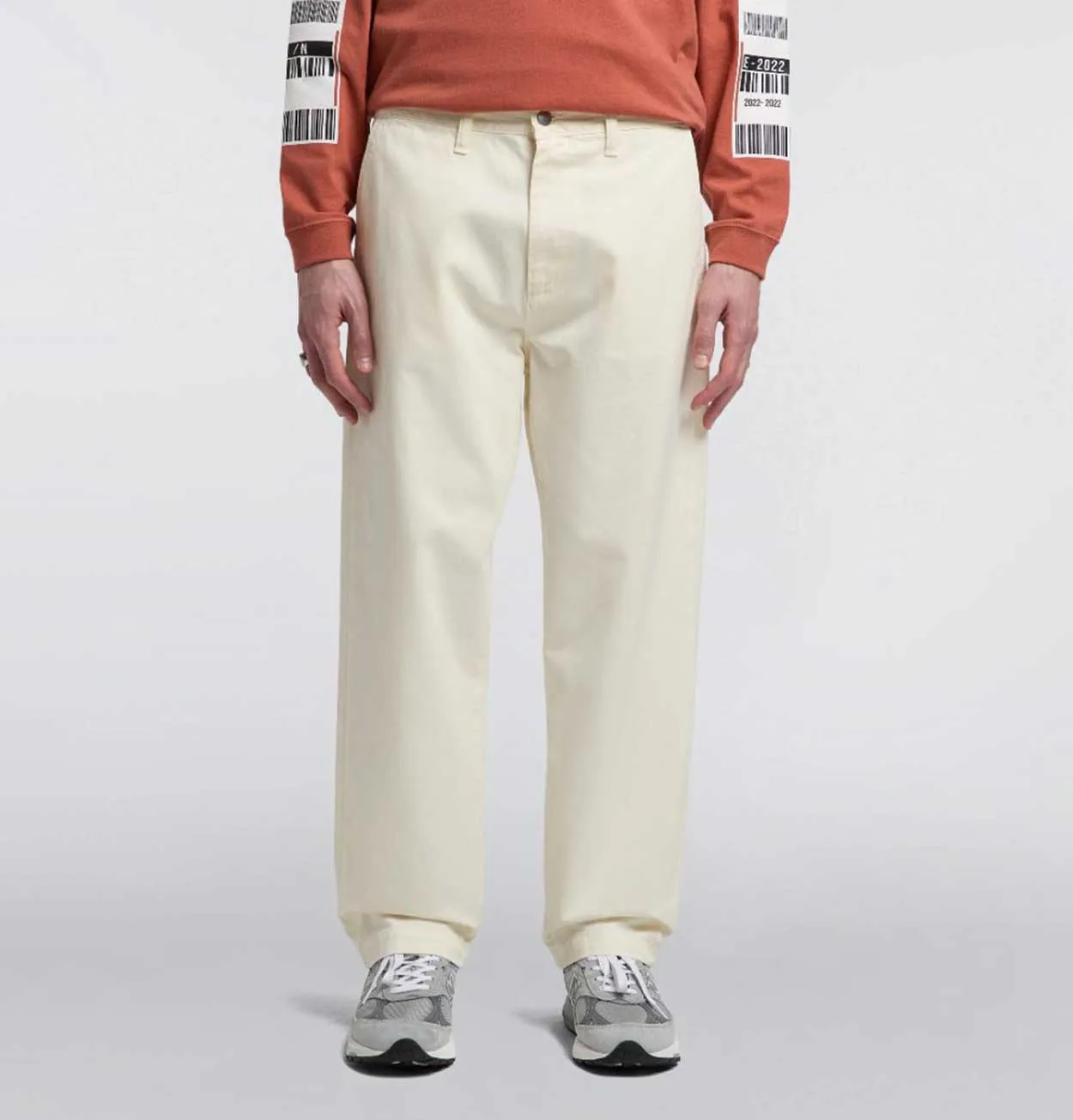 EDWIN Jaga Loose Pant in Whisper White