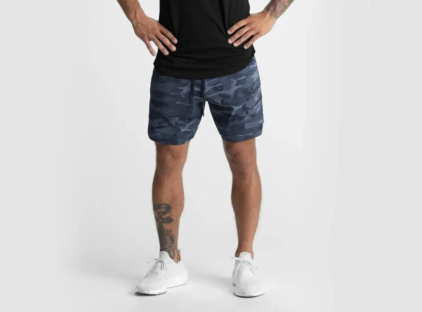 FitVille Men's QuickDry Sports Shorts V4