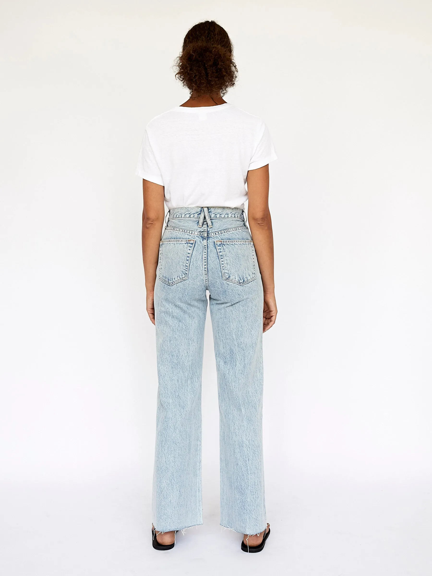 Grace High Rise Wide Leg Jean