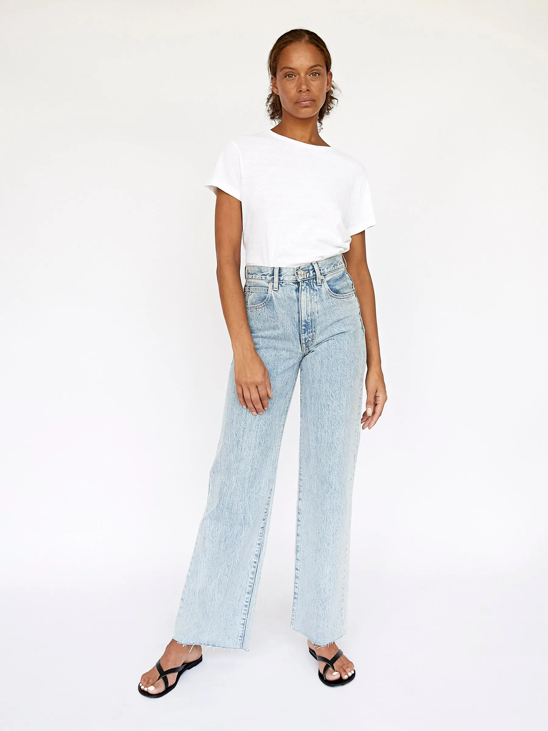 Grace High Rise Wide Leg Jean