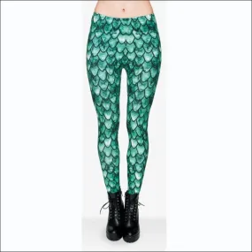 Green Dragon Leggings