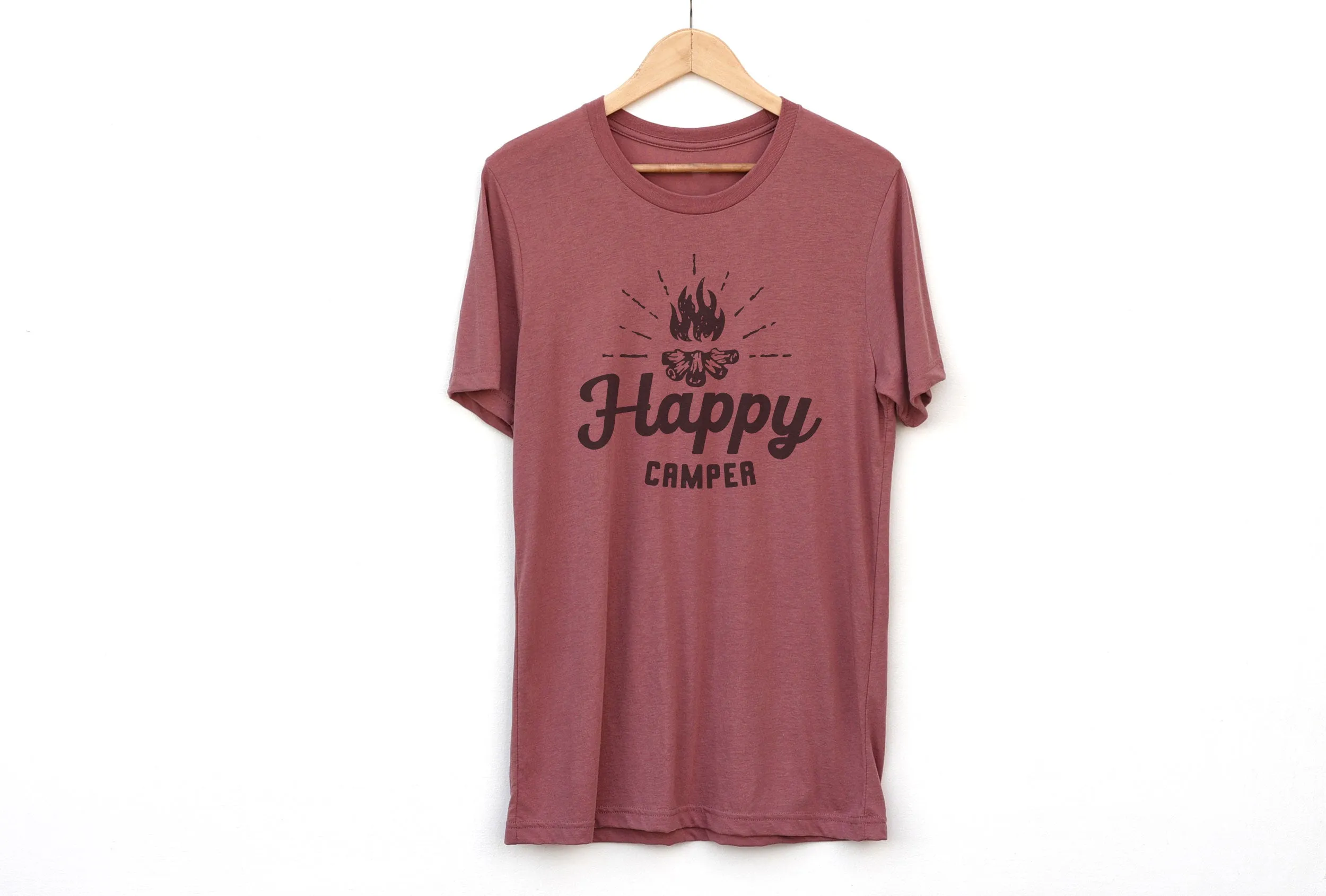 Happy Camper Adult Shirts