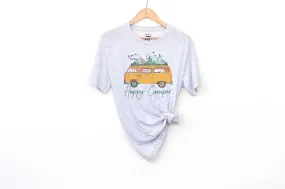 Happy Camper Adult Shirts