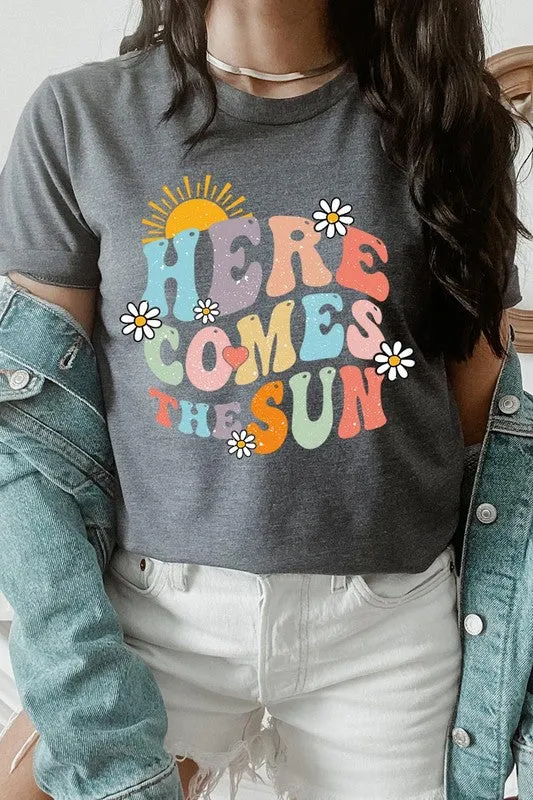 Here Comes The Sun Graphic T Shirts