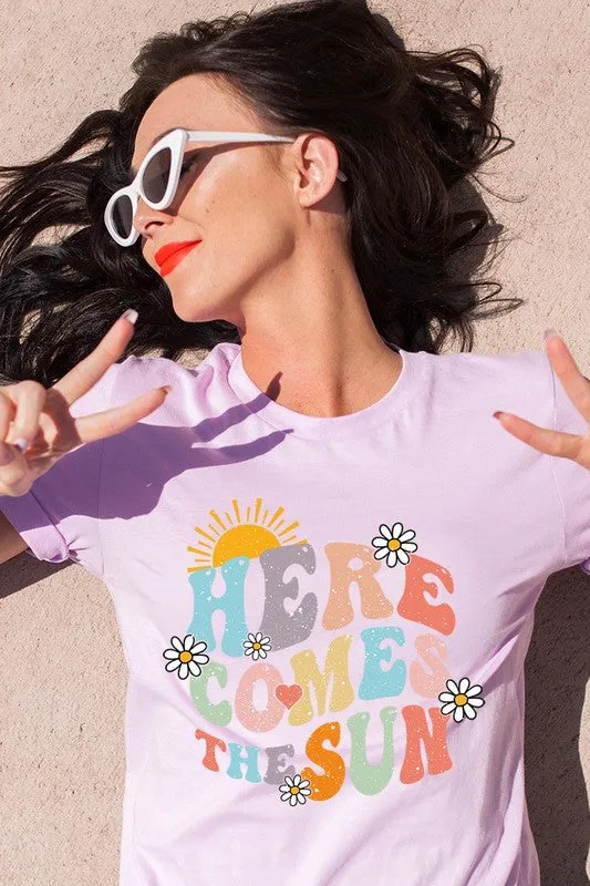 Here Comes The Sun Graphic T Shirts