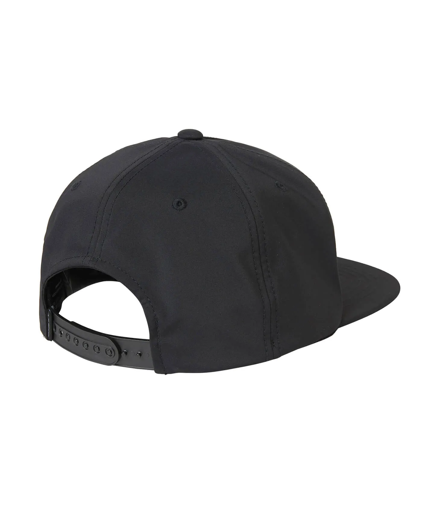 Hybrid Snapback Cap - Black