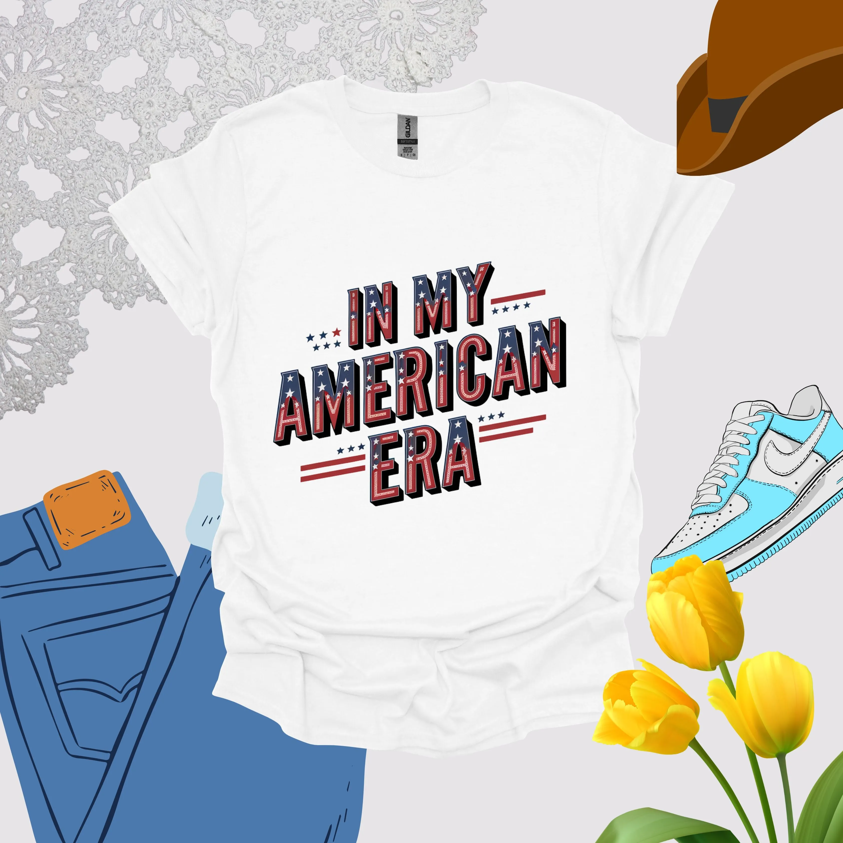 In My American Era 4th of July Shirts