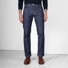 Jeans Albert confort bleu coupe droite