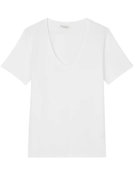 Marc O' Polo - V-neck T-Shirt White