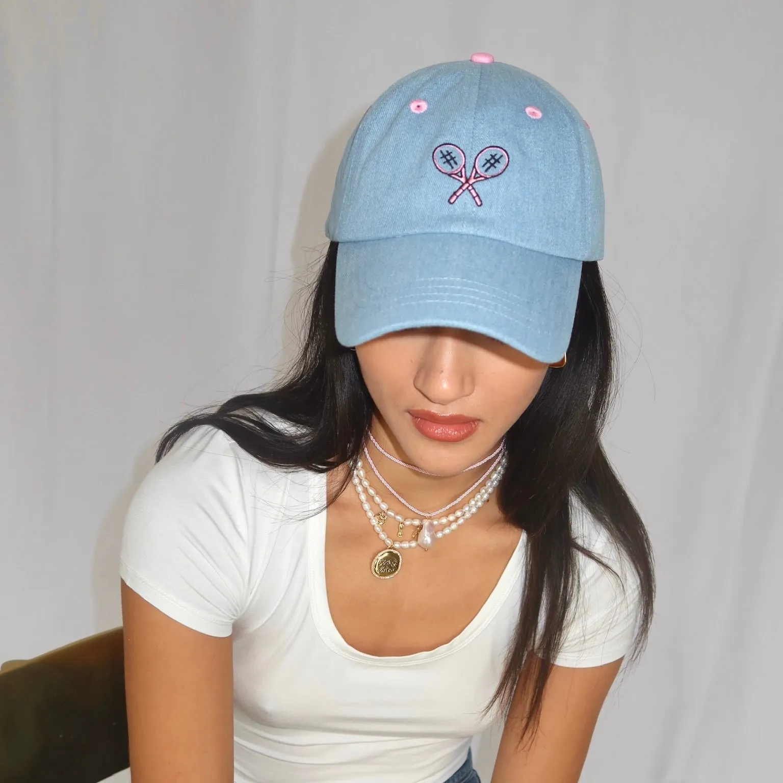 Match Point Denim Hat