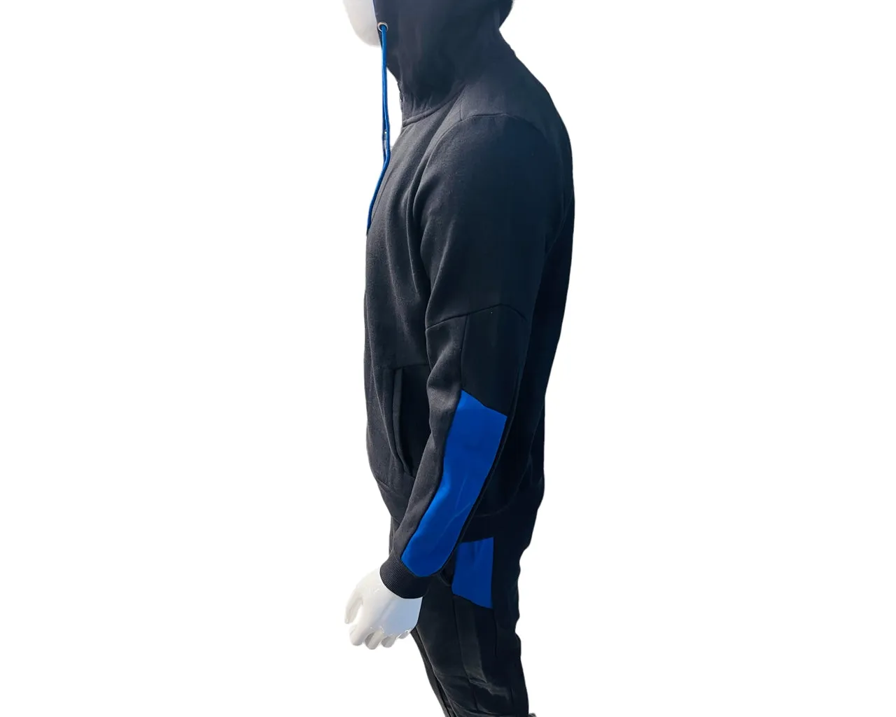 Mens Hooded Fleece Tracksuits Hoodie Bottom Pant Jogsuit