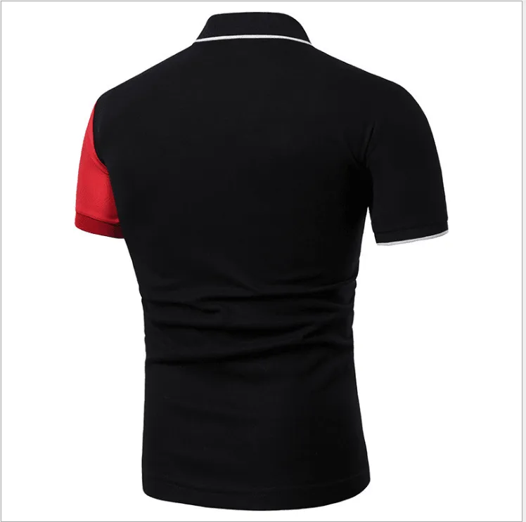 Men's short sleeve polo shirt