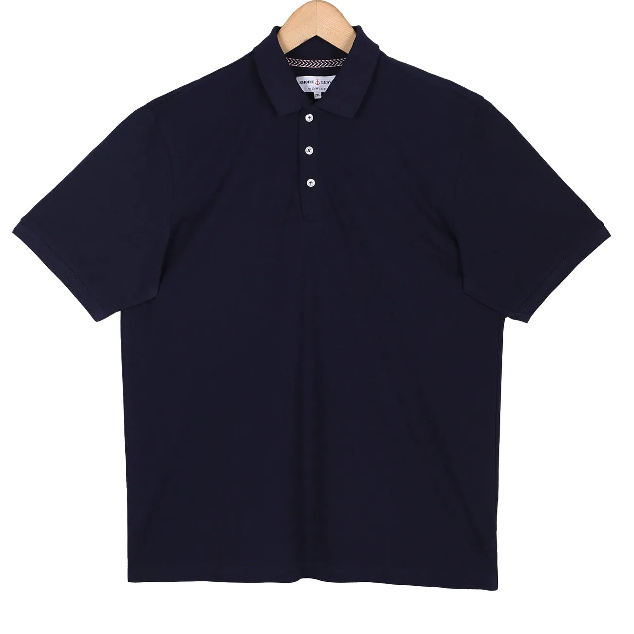 Midnight Blue Premium Cotton Polo T-Shirt