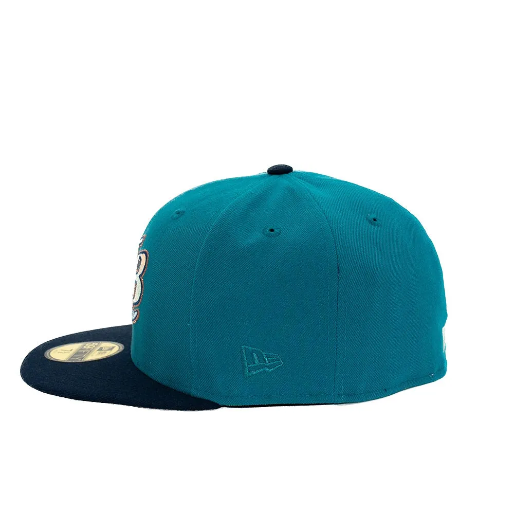 NEW ERA X Fresh Rags 59FIFTY TAMPA BAY DEVIL RAYS 25th Anniversary SIDE PATCH