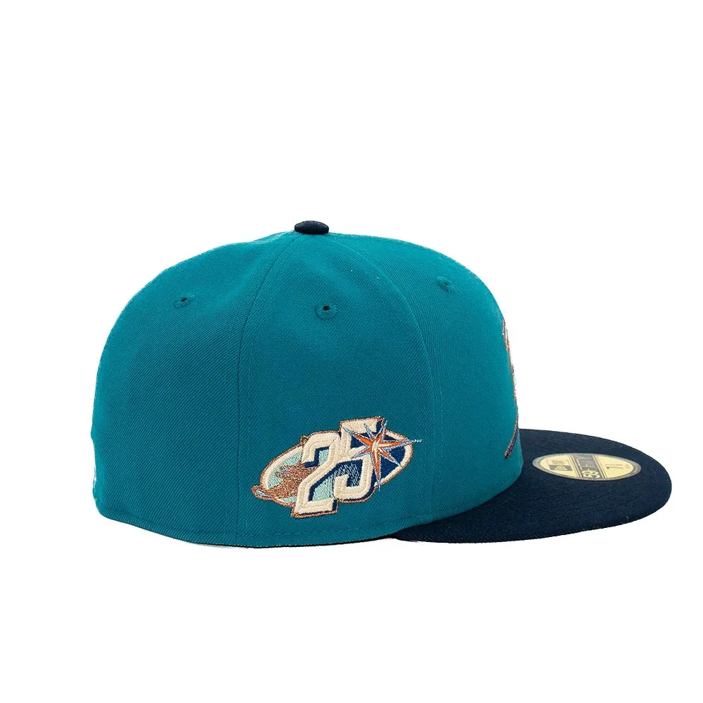 NEW ERA X Fresh Rags 59FIFTY TAMPA BAY DEVIL RAYS 25th Anniversary SIDE PATCH