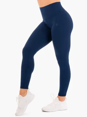 NKD High Waisted Leggings - Navy