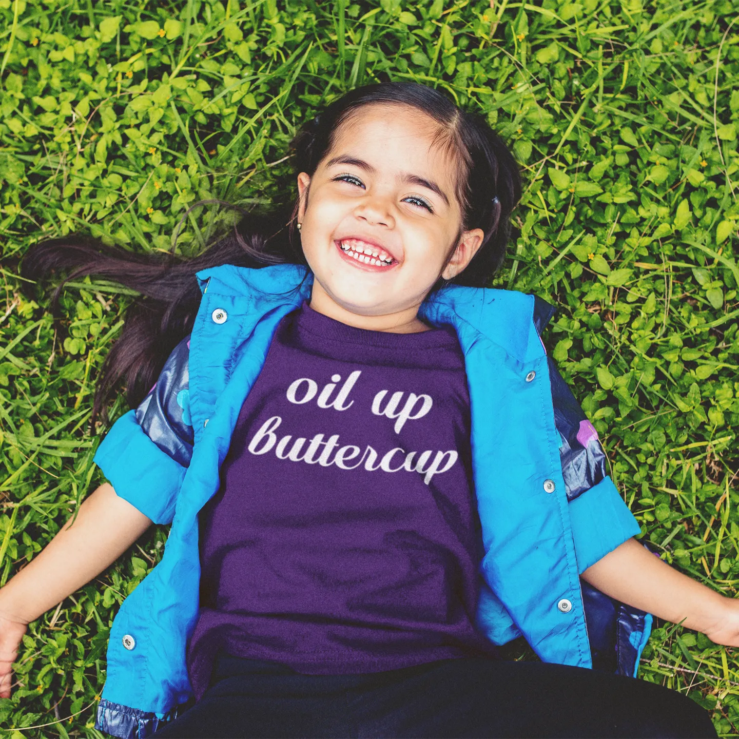 Oil Up Buttercup Toddler Shirts