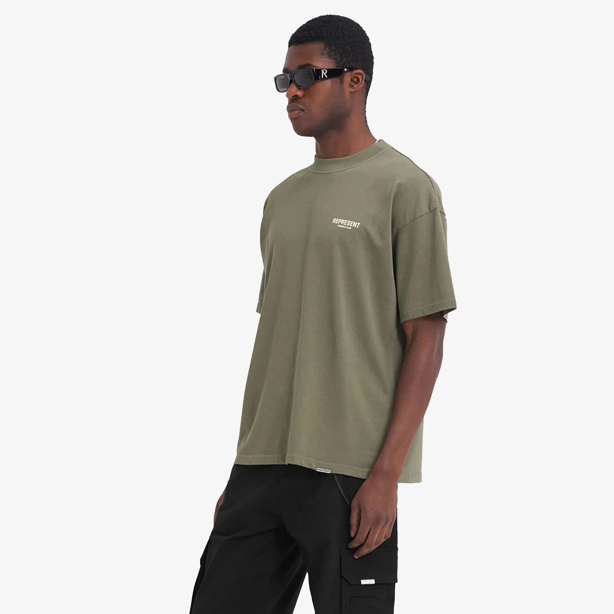 OWNERS CLUB T-SHIRT 'OLIVE'