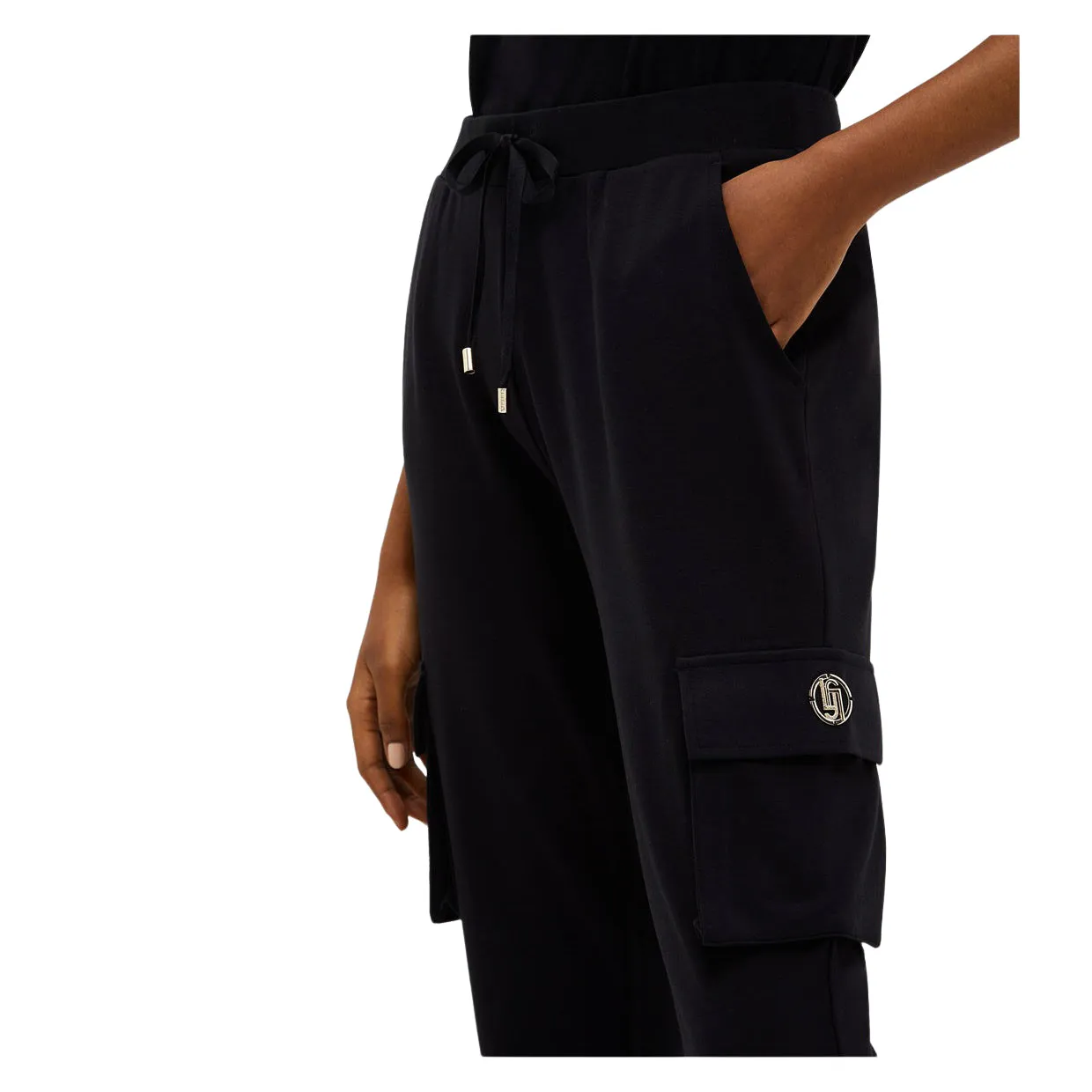 Pantaloni Donna Liu-Jo Sport Jogging Nero