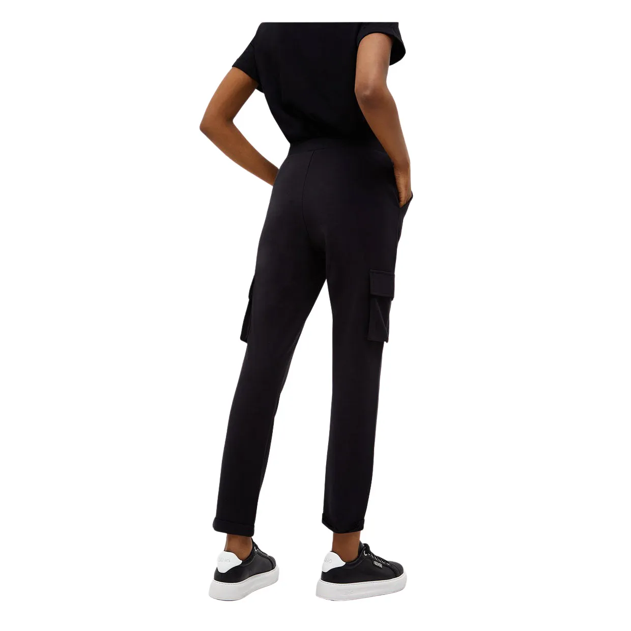 Pantaloni Donna Liu-Jo Sport Jogging Nero