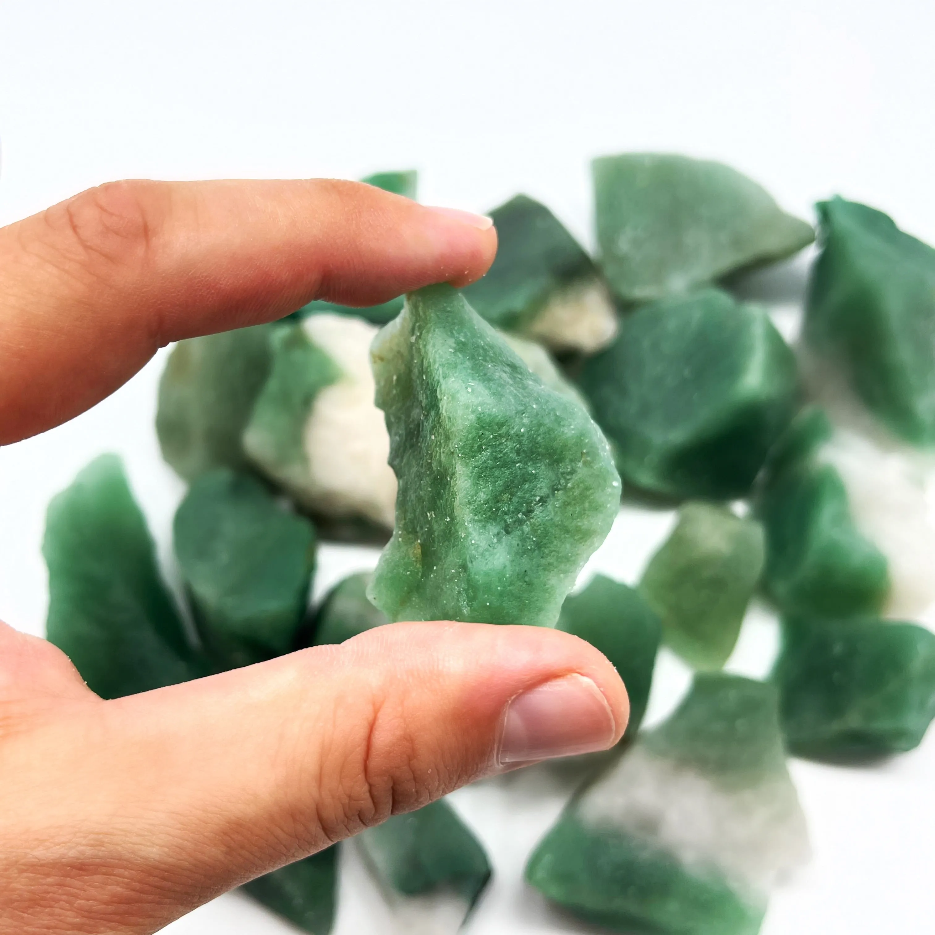 Raw Aventurine .5”-2.0”