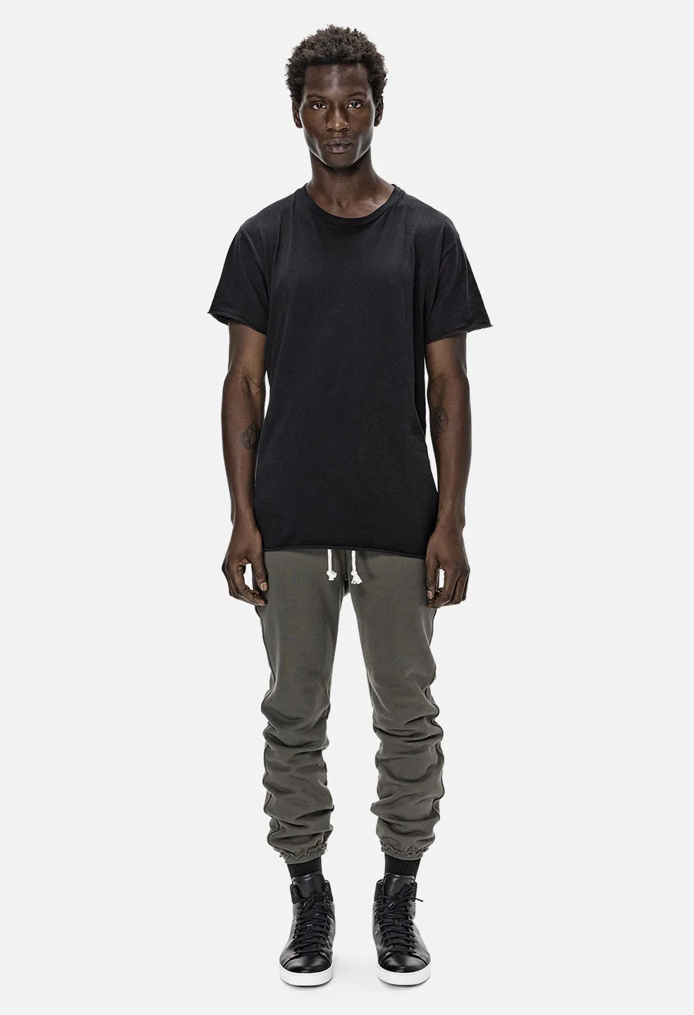 Raw Edge Sweatpants / Alpine