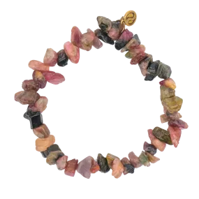 Raw Mixed Tourmaline Bracelet