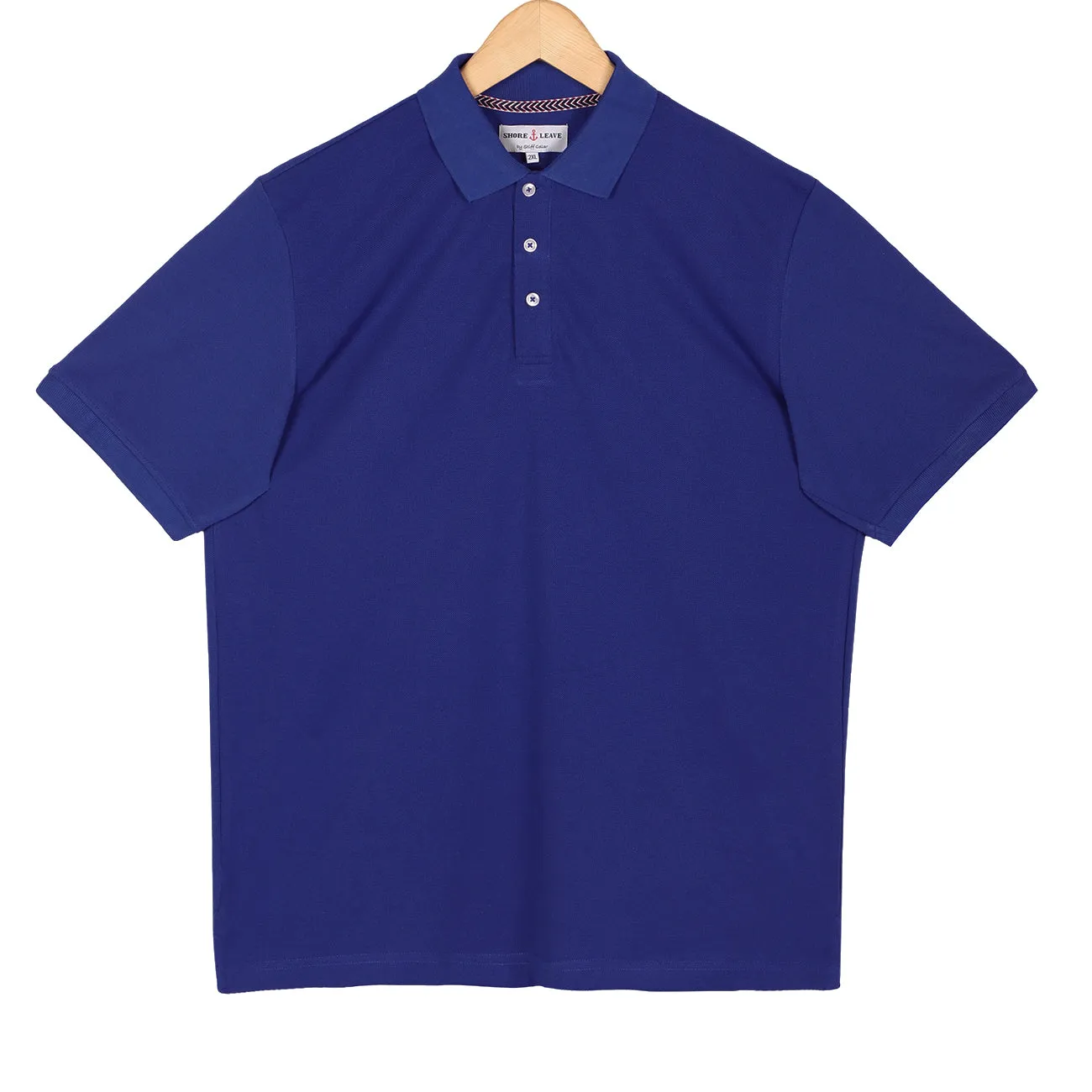 Royal Blue Premium Cotton Polo T-Shirt