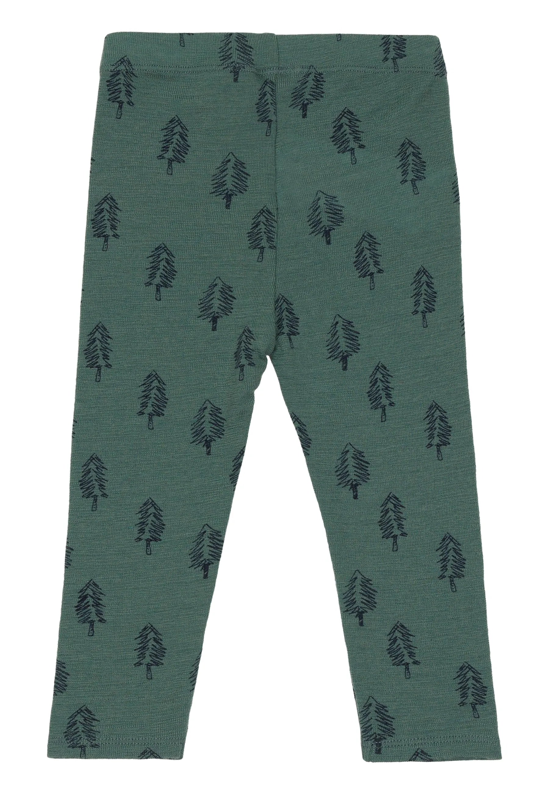 SGBPaula Baby Tree Wool Leggings - Dark Forest